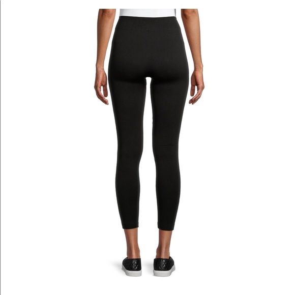 Women's Cable Knit Fleece Lined Leggings, 2 Pack - Picture 11 of 11